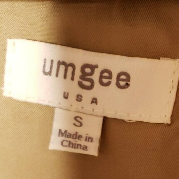 Umgee Womens Tan Lightweight Suede Feel Jacket Small - Picture 4 of 5
